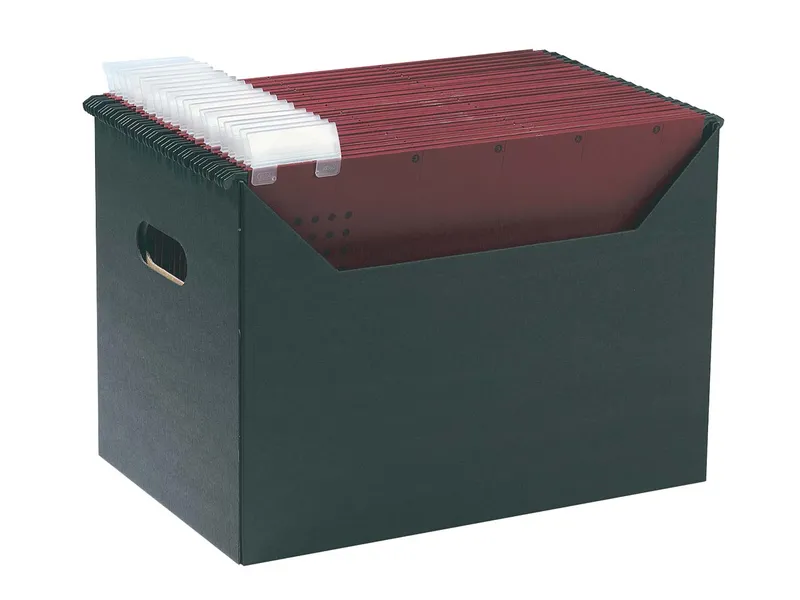 Hängeregistraturbox schwarz für A4 – Produktbild 1 von 1