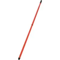 Teleskop-Metallstiel 130 cm, rot – Produktbild 1 von 1