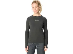 Vaude VAUDE Damen-Langarmshirt "Monviso Crewneck" mit Wollanteil, graphite, Gr. 38 – Produktbild 1 von 1