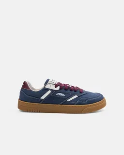 MoEa MoEa Sneakers Origin Low - Night Suede & Beige - Grapes – Produktbild 1 von 1