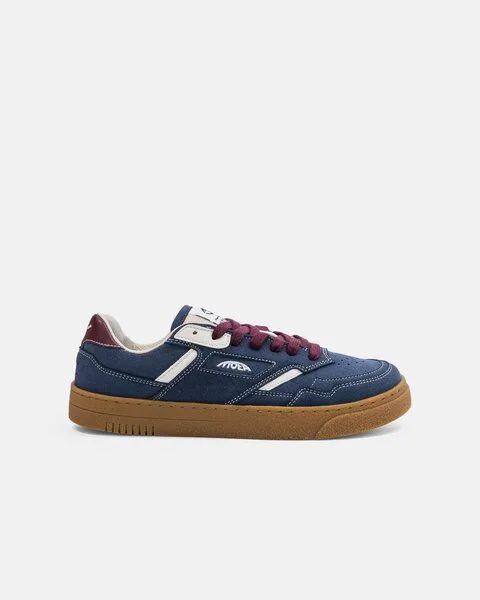 MoEa MoEa Sneakers Origin Low - Night Suede & Beige - Grapes, Natural, – Produktbild 1 von 4