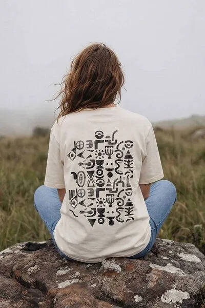 KOKOworld KOKOworld T-Shirt Crow, Nature sun&soil (natur), – Produktbild 3 von 4