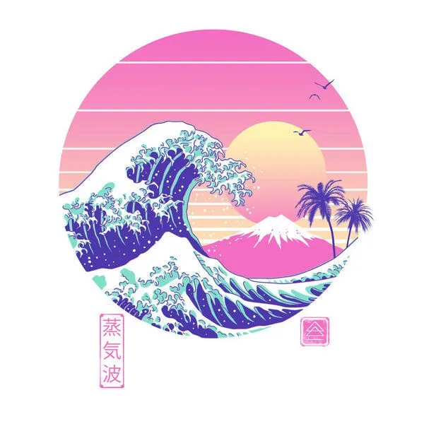 Photocircle Photocircle Poster / Leinwandbild - Great Vaporwave – Produktbild 1 von 1