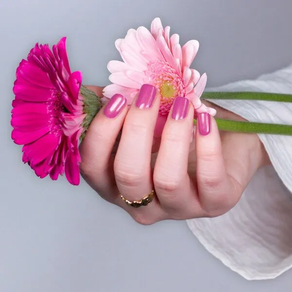 Look To Go Look To Go • veganer Nagellack • ROSA & PINKTÖNE • 21-free & PETA approved, Orchid, – Produktbild 2 von 3