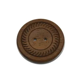 Lajos Varga Lajos Varga Designerknopf Nussbaum handgefertigt - Unikat – Produktbild 1 von 1