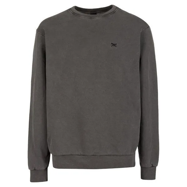 Iriedaily Iriedaily Vintage Dye Crewneck, Off black (schwarz), – Produktbild 1 von 4