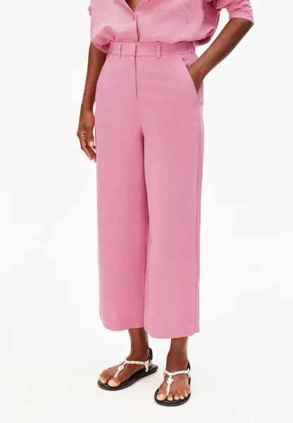 ARMEDANGELS ARMEDANGELS CAARUNUS LINO Damen Webhose aus Leinen-Mix, Washed berry, – Produktbild 1 von 4