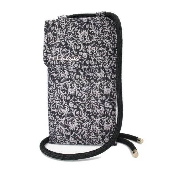Seegarn Seegarn Handytasche / Umhängetasche (MB23), K3 - kordel schwarz, – Produktbild 1 von 3