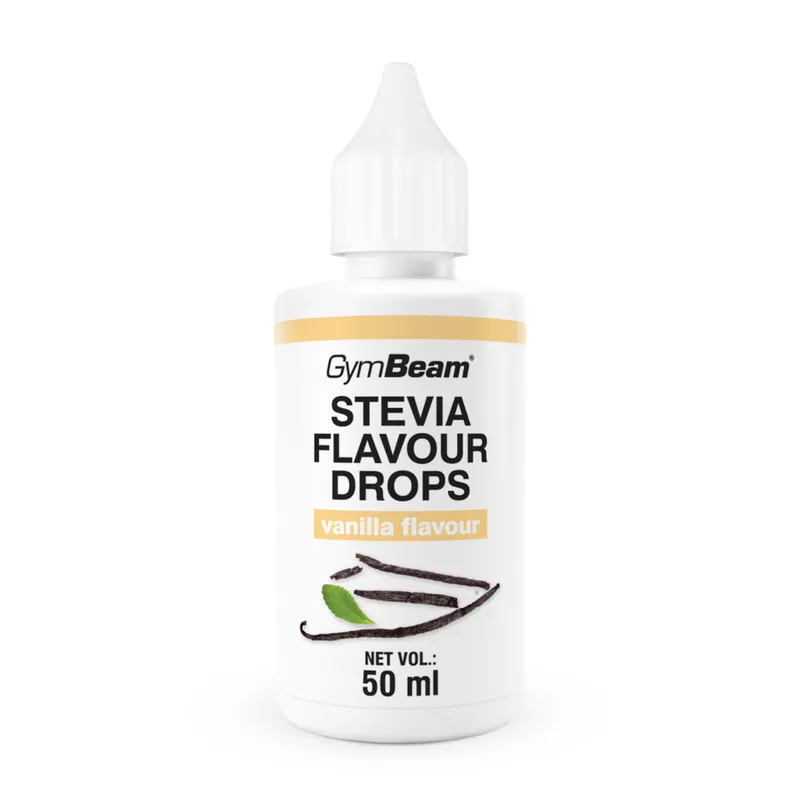 GymBeam Food GymBeam Stevia Flavour Drops 50 ml Vanille – Produktbild 1 von 1