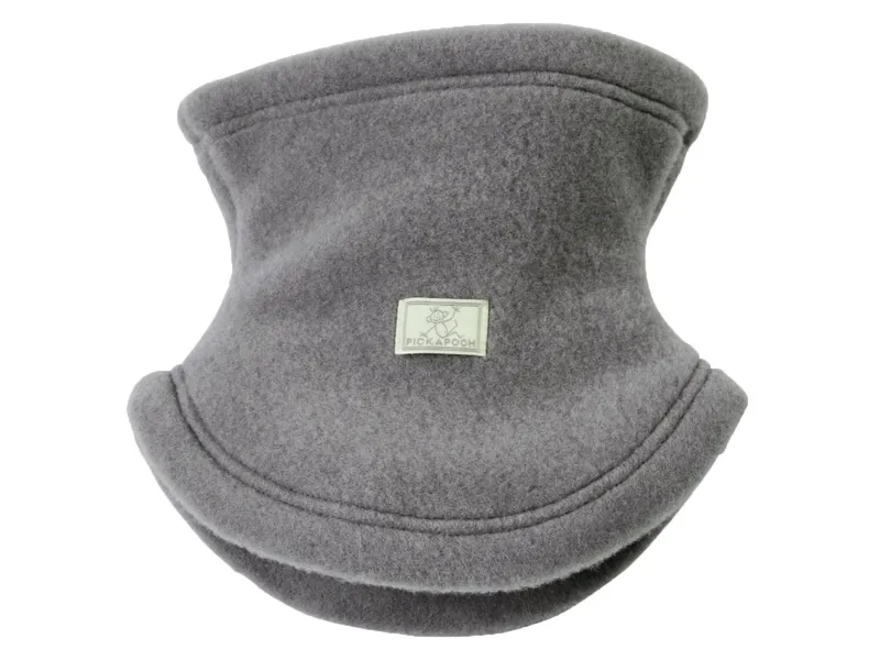 Pickapooh Pickapooh Kinder Schlupfschal Bio-Schurwolle Fleece dunkelgrau Gr.2 (ab 2 Jahre), Grau, – Produktbild 1 von 1
