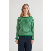 Basic Apparel Basic Apparel Leichter Sommerpullover CASHI aus Bio-Baumwolle, Grün-abundant-green-birch, – Produktbild 1 von 1
