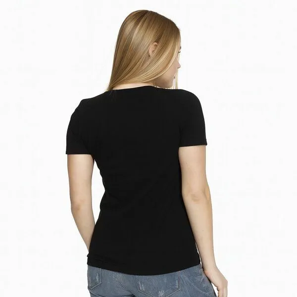 Bruno Barella Bruno Barella Damen T-Shirt 3er Pack – GOTS-zertifiziert aus Bio-Baumwolle aus der Ägäis, Schwarz, – Produktbild 3 von 4