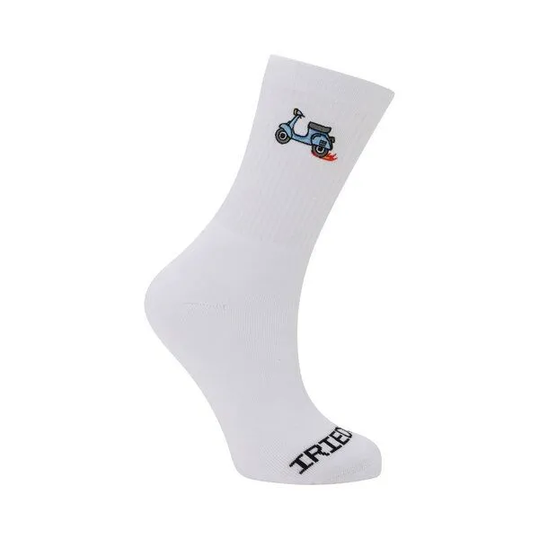 Iriedaily Iriedaily Fast Scooter Socks, Weiß, – Produktbild 1 von 2