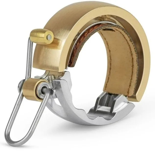 Knog Knog Fahrradklingel Oi Luxe groß 23.8 - 31.8mm messing – Produktbild 3 von 3