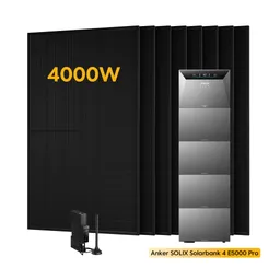 Anker Anker SOLIX Solarbank 4 E5000 Pro, mit 8 x 500 Bifaziale Solarmodule, by Powerness - 25kWh / Pre-Sale Special: Gratis Smart Meter Gen 2 / Selbstabholung – Produktbild 1 von 1