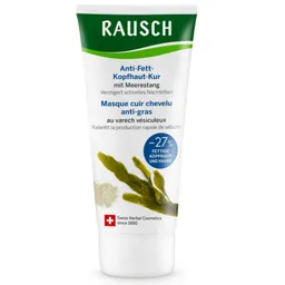 Rausch (Deutschland Rausch (Deutschland RAUSCH Anti-Fett-Kopfhaut-Kur mit Meerestang 100 ml 100 ml Tube – Produktbild 1 von 1