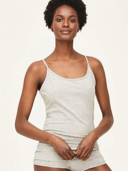 Thought Thought Top Cami GOTS, Grau (grey marle), – Produktbild 4 von 7