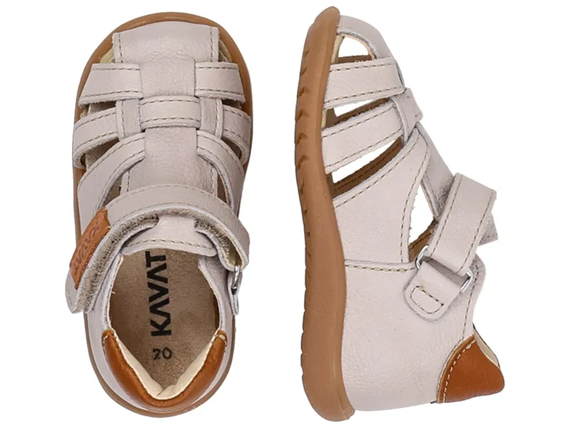 Kavat Kavat Kinder Sandalen Rullsand pflanzlich gegerbt, Grau, – Produktbild 2 von 2