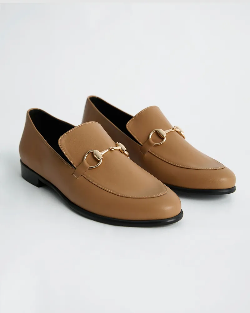 BOHEMA BOHEMA Damen vegan Loafer Shiv Beige, Beige, – Produktbild 2 von 2