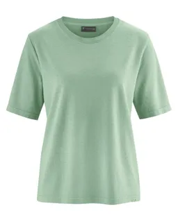 HempAge Hempage Damen vegan T-Shirt Kombination In Mintgrün – Produktbild 1 von 1