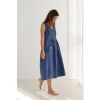 TWOTHIRDS TWOTHIRDS Damen vegan Kleid Patara Blaubeere – Produktbild 1 von 1