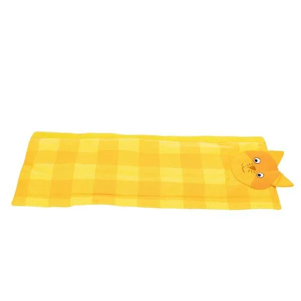 El Puente El Puente Kinder-Gurtpolster Katze, Gelb,orange, – Produktbild 2 von 3