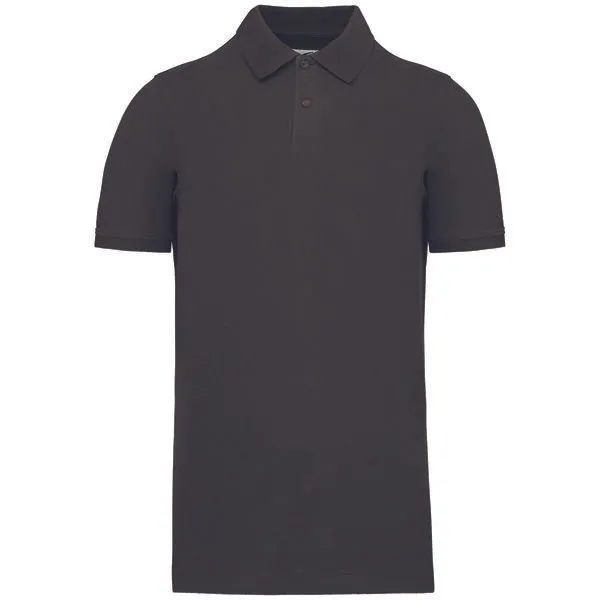 Greenspired Greenspired Piqué-Poloshirt 180 g/m² XS - 4 XL, Dunkelgrau, – Produktbild 1 von 2