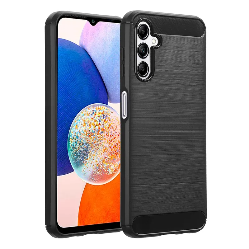 imoshion imoshion Brushed Back Cover für das Samsung Galaxy A14 (5G/4G), Schwarz, – Produktbild 1 von 1