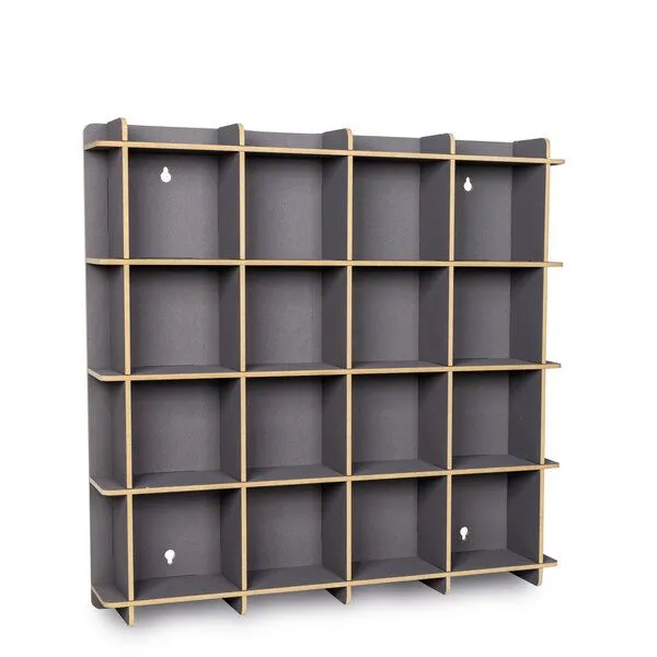 WERKHAUS WERKHAUS Setzkasten 10 x 10, Dunkelgrau, – Produktbild 1 von 3