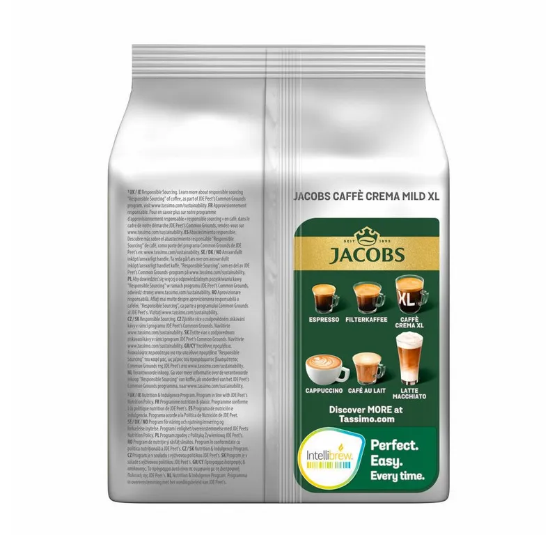 Tassimo Tassimo Kaffee Jacobs Caffè Crema Mild XL 16 T-Discs – Produktbild 4 von 5