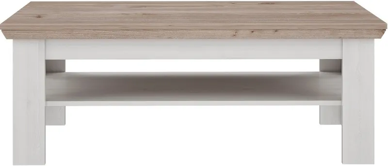 FORTE Couchtisch Iloppa, Breite ca. 120 cm, Weiß, – Produktbild 2 von 5