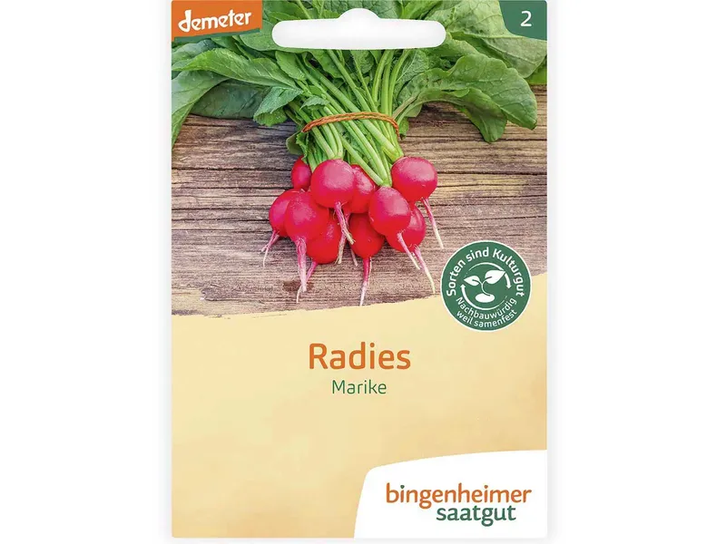 Bingenheimer Saatgut bingenheimer saatgut Bio-Samen Radieschen "Radies Marike", 1 Stk. – Produktbild 1 von 1