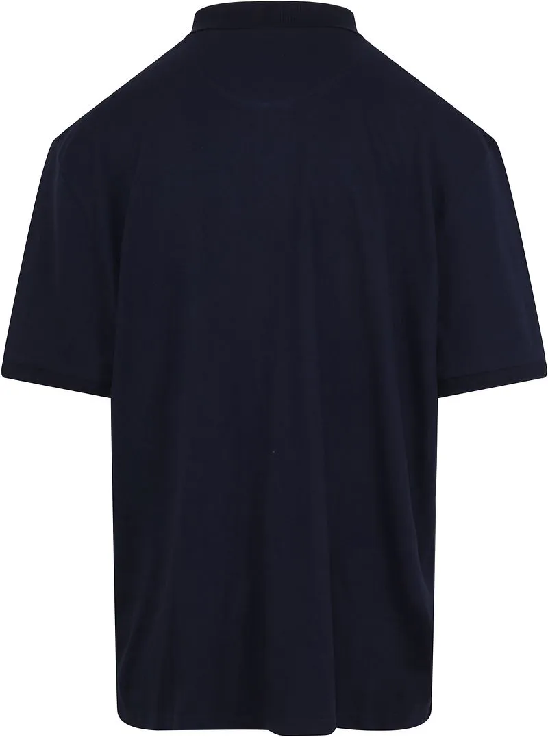 Lyle and Scott Lyle und Scott Plussize Poloshirt Marine - Größe 4XL, Dunkelblau, – Produktbild 3 von 3