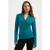 Urban Goddess Urban Goddess Ishtar Yoga Langarmshirt, Pinyon (grau), – Produktbild 2 von 5