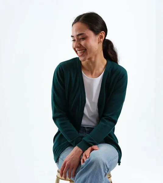 Gary Mash GARY MASH Cardigan Jodie aus Biobaumwolle, Grün, – Produktbild 4 von 4