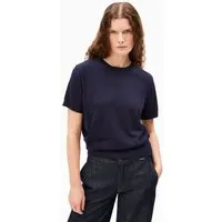 ARMEDANGELS ARMEDANGELS FINE KNIT Damen Strickshirt aus TENCEL Modal Mix, Tinted navy, – Produktbild 1 von 1