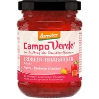 Campo Verde Campo Verde Bio-Fruchtaufstrich Erdbeer-Rhabarber, 200 g – Produktbild 1 von 1