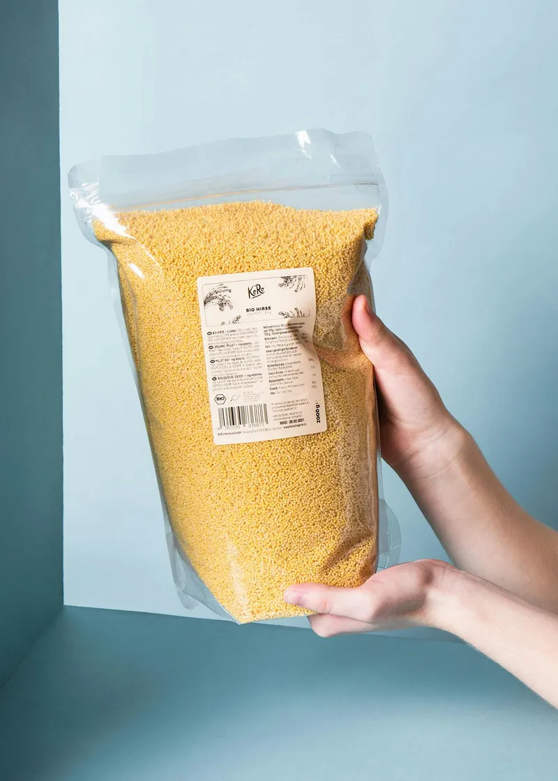 KoRo Bio Hirse 2 kg – Produktbild 5 von 5
