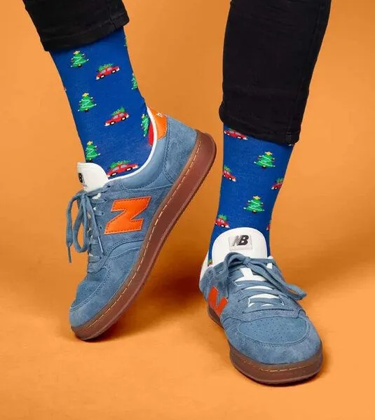 DillySocks DillySocks Socken Tree Ride aus Biobaumwoll-Mix, Mehrfarbig, – Produktbild 4 von 4