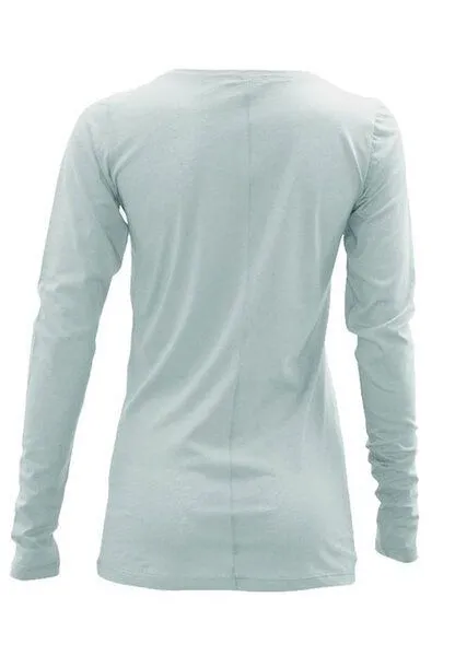 Alma & Lovis Alma & Lovis Langarmshirt aus 100% Bio-Baumwoll-Jersey (kbA) | Pure Shirt, Mint, – Produktbild 2 von 2