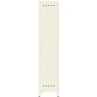 Bisley BISLEY Spind "Fern Locker" Hutboden und Kleiderstange, B38xT51xH180cm, verkehrsweiß – Produktbild 1 von 1