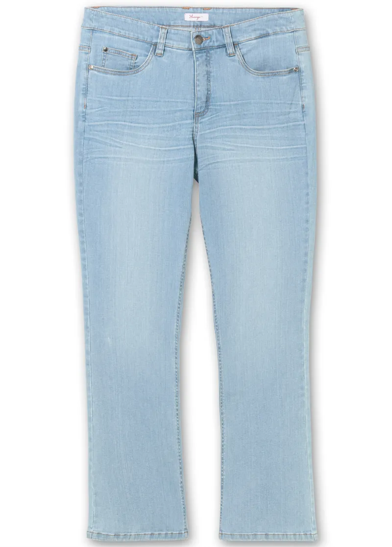 sheego Bootcut-Jeans light blue-denim, Light blue-denim, – Produktbild 2 von 2
