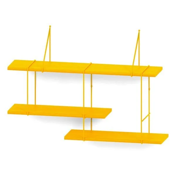 Hausen Hausen Wandregal SHRINK shelf curry, Yellow, – Produktbild 1 von 4