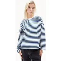ARMEDANGELS ARMEDANGELS FRANKAA MAARLEN STRIPE Damen Sweatshirt aus Bio-Baumwolle, Undyed-lapis blue, – Produktbild 1 von 1
