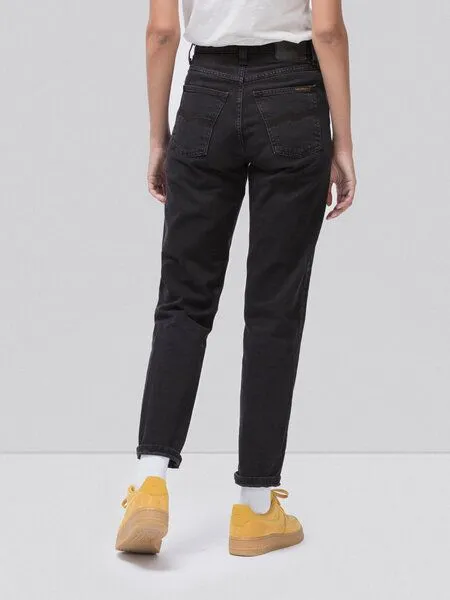 Nudie Jeans Nudie Jeans Breezy Britt Black Worn – Produktbild 5 von 5