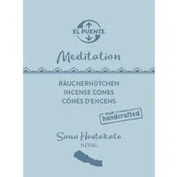 El Puente El Puente Räucherhütchen "Meditation" | Fair Trade & Handmade aus Nepal – Produktbild 1 von 1