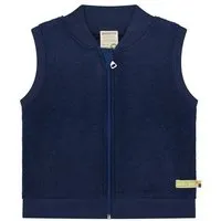 loud proud loud + proud Babys & Kinder Weste aus Wollfleece, GOTS-zertifiziert, Ultramarine(blau), – Produktbild 1 von 1