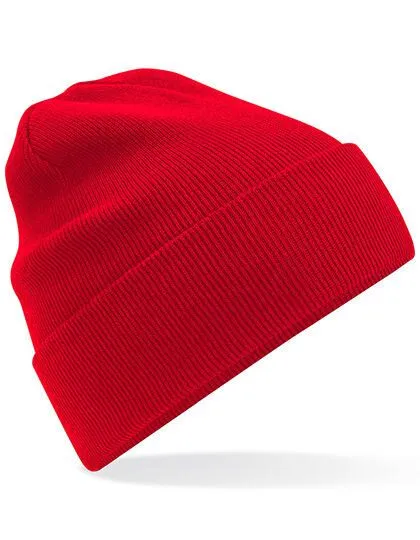 Beechfield Beechfield Damen / Herren Beanie Mütze Wintermütze Strickmütze, Classic red, – Produktbild 2 von 3