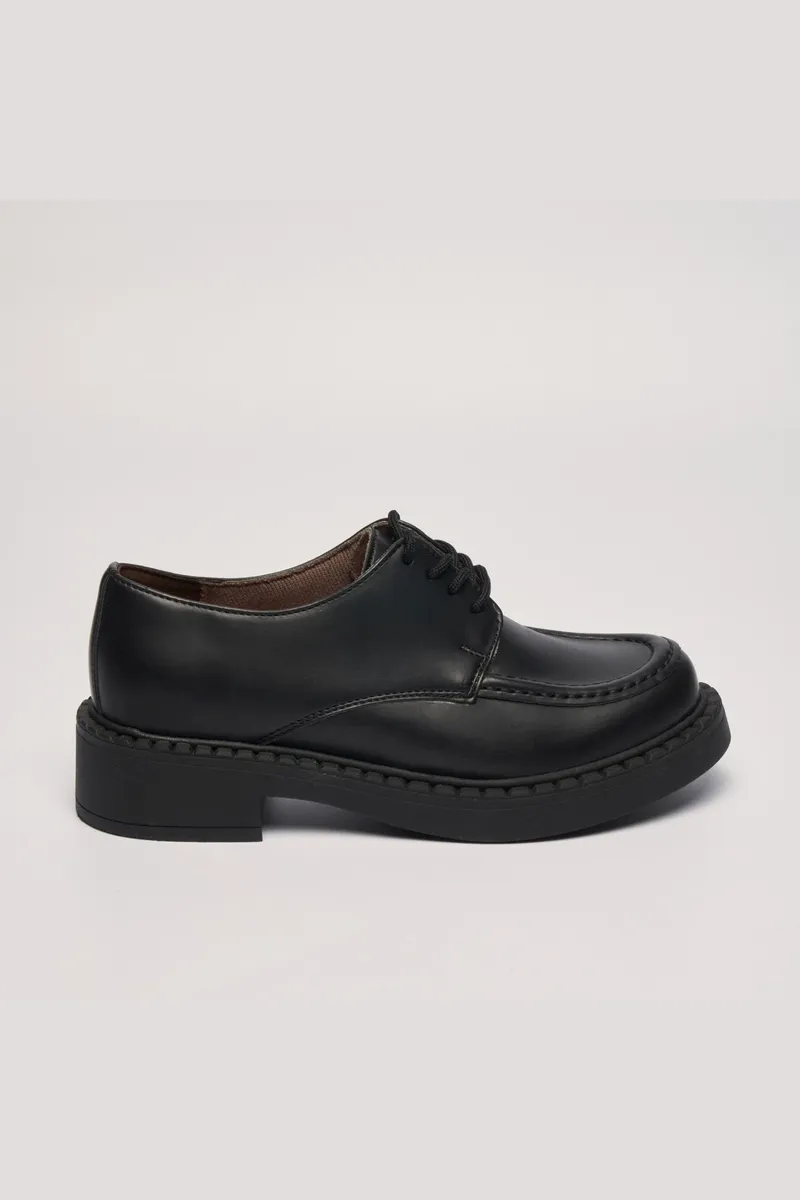 AGAZI AGAZI Damen vegan Loafers Helen Schwarz, Schwarz, – Produktbild 1 von 2