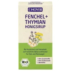 HOYER HOYER Honigsirup mit Fenchel & Thymian – Produktbild 3 von 3